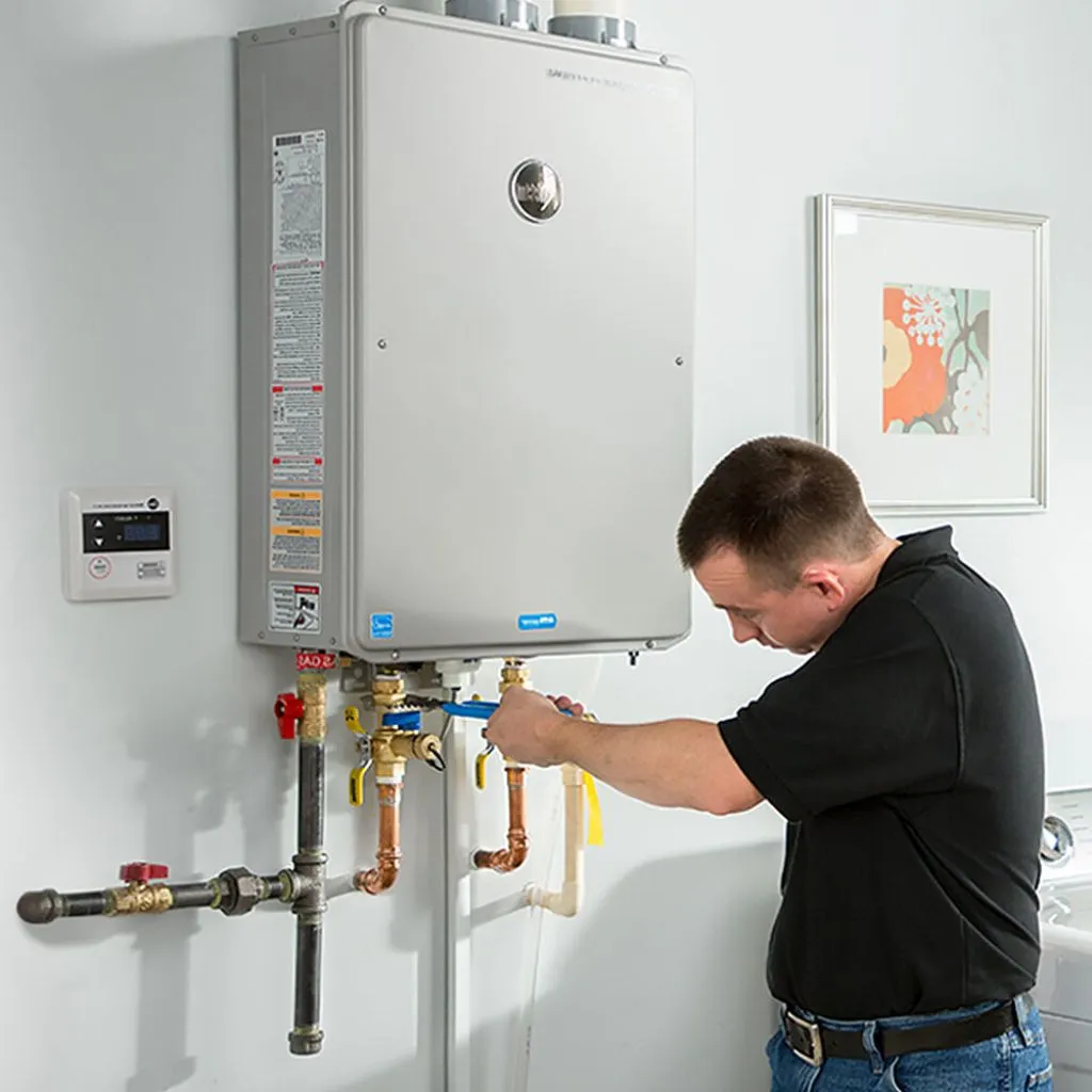 tankless water heater repair in Azle, TX